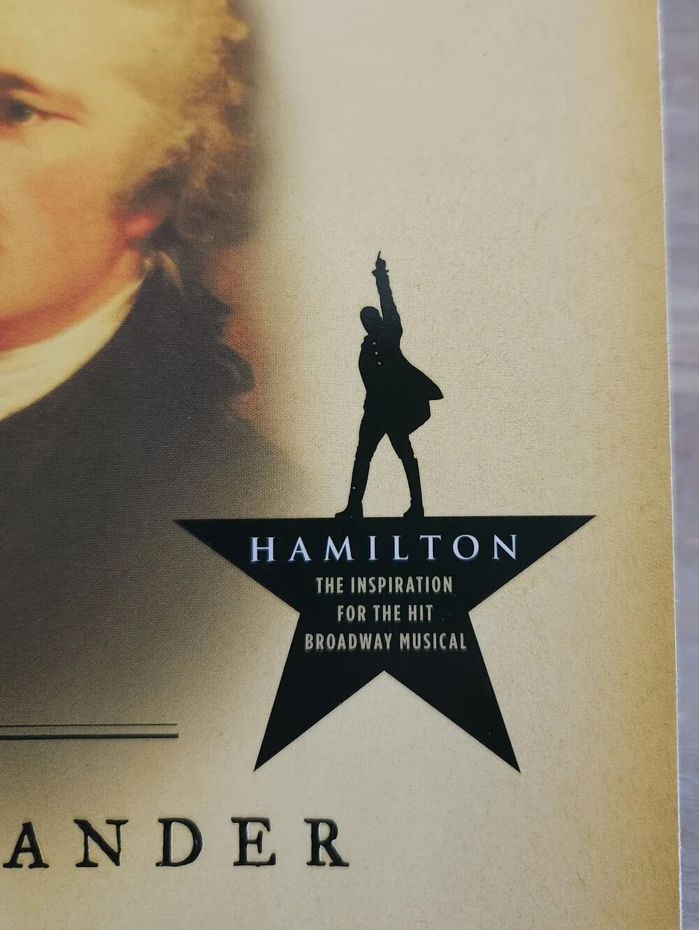 Alexander Hamilton Ron Chernow Paperback Biography Broadway Musical History